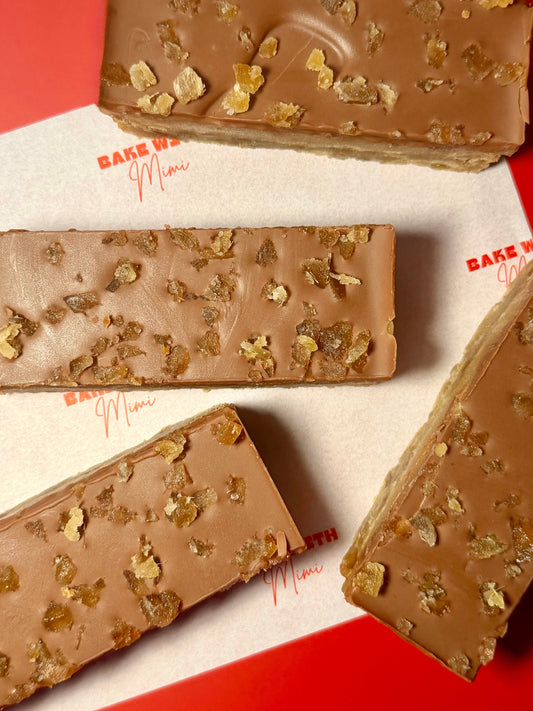 Gingerbread Caramel Slice