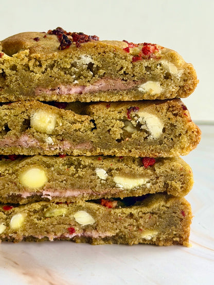 Strawberry Matcha Cookie