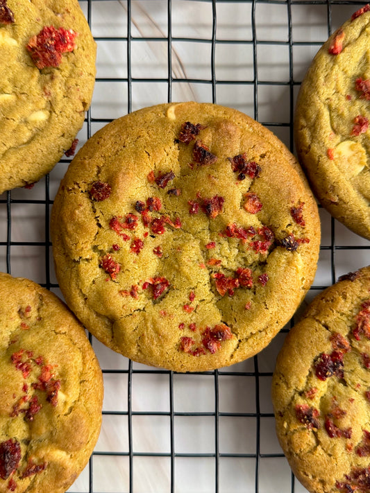 Strawberry Matcha Cookie