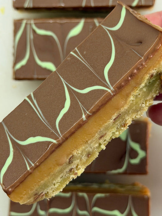 Aero Caramel Slice